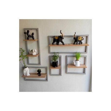 Juego de  Repisas Rectangulares