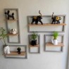 Juego de  Repisas Rectangulares